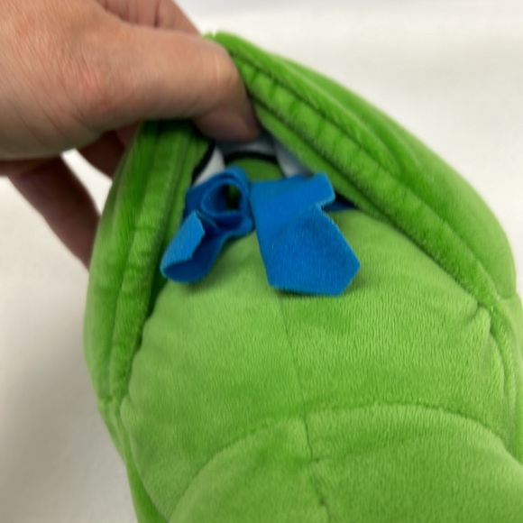 Build A Bear 18” plush TEENAGE MUTANT NINJA TURTLES LEONARDO with two faces - Picture 11 of 12